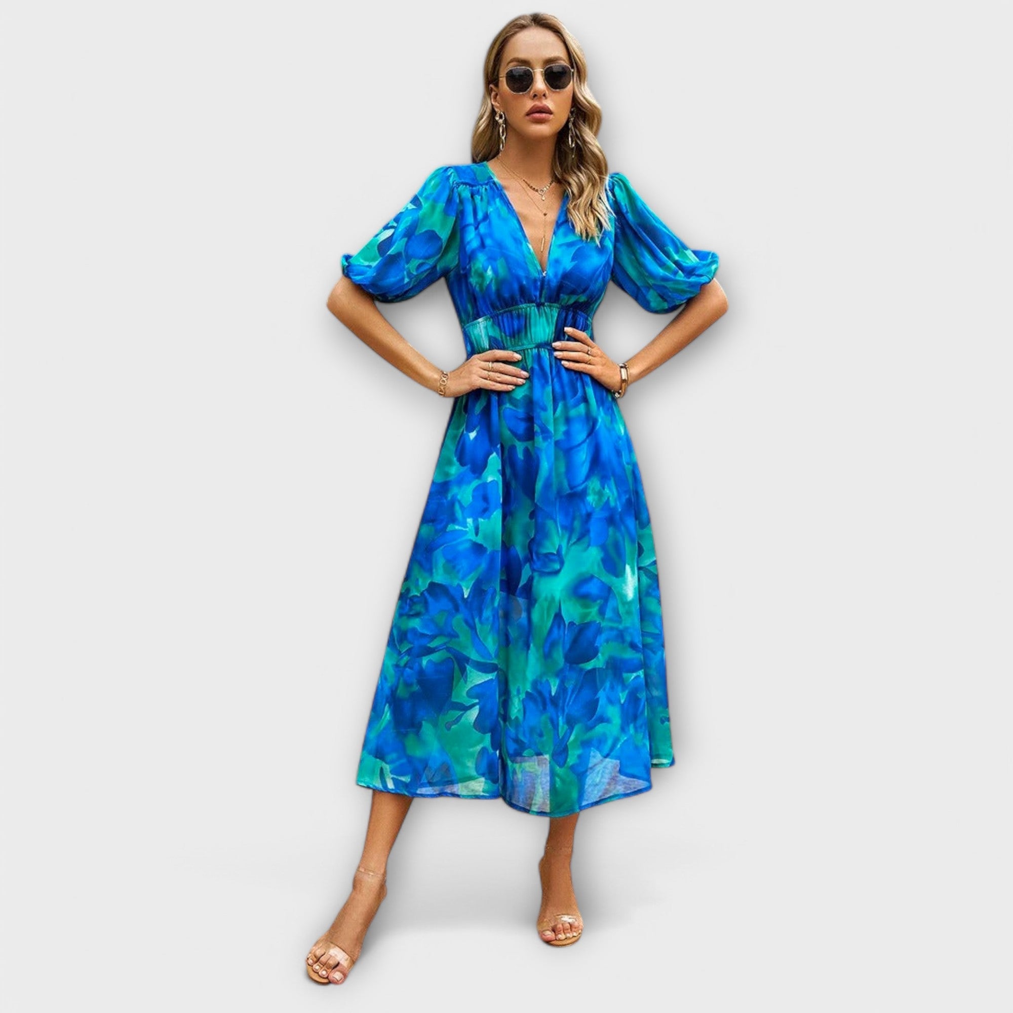 מתילדה - שמלת מידי אלגנטית