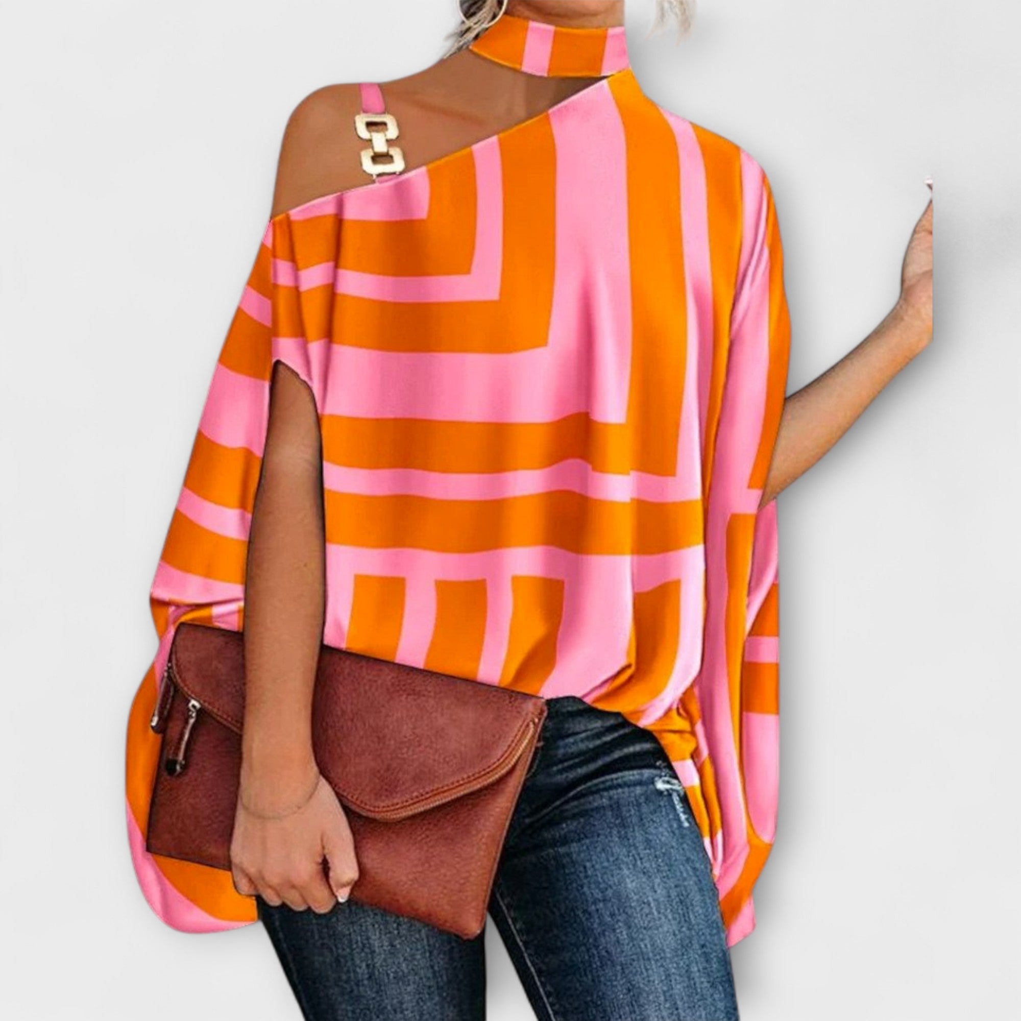 חולצת כתף חשופה לנשים