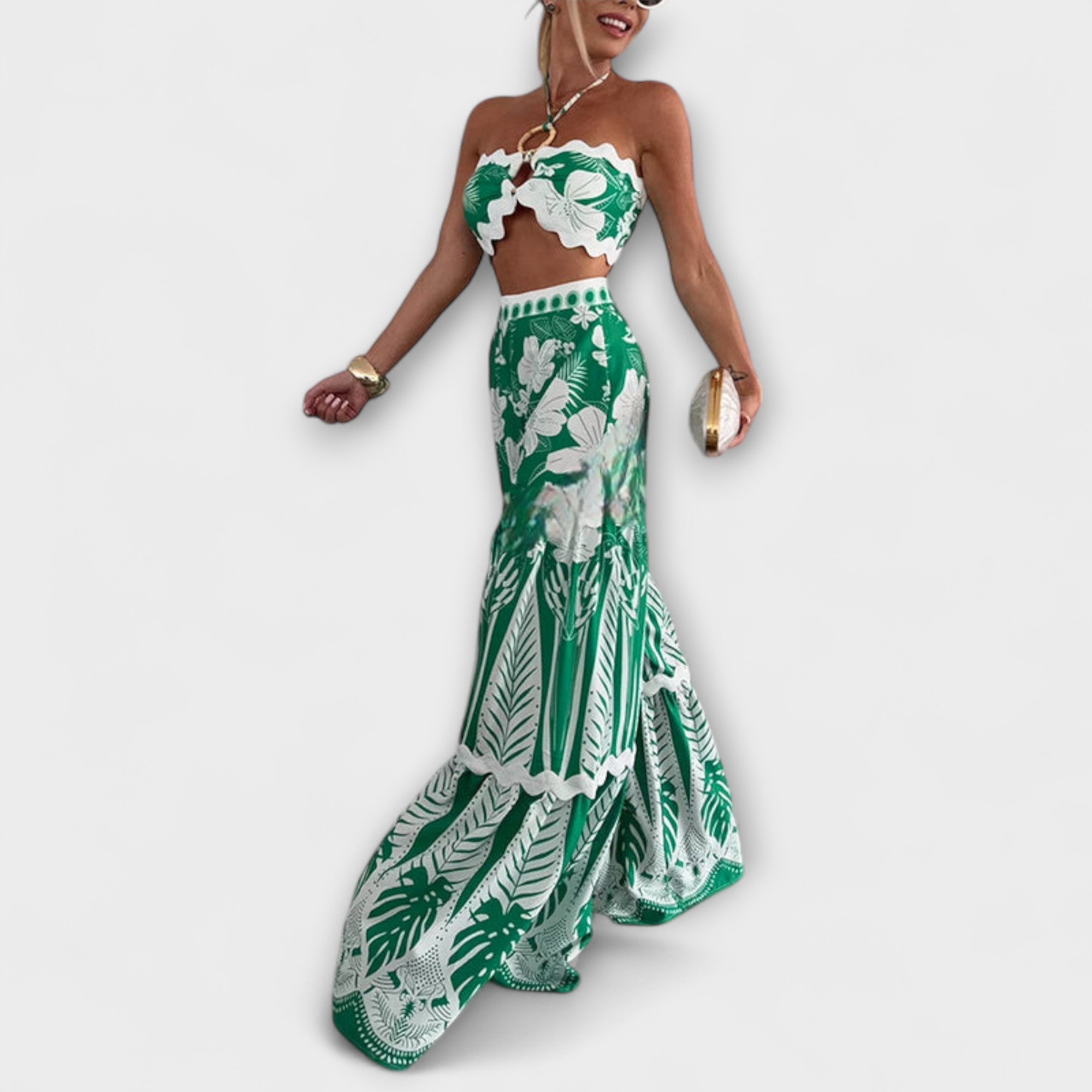 עמלי – סט טבעות עם תפר רקום של קאסי