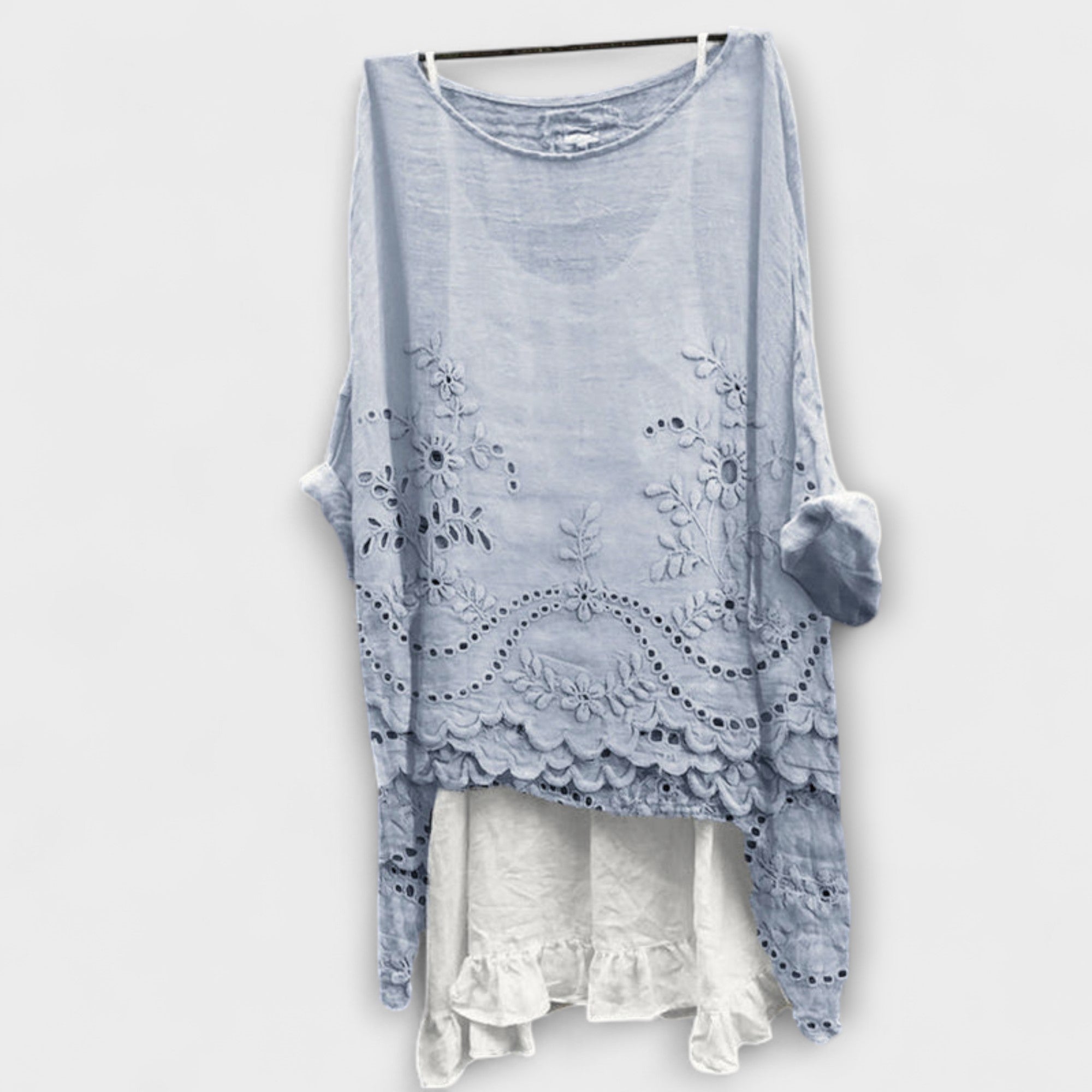 אֵלָה - בלוזה עם שולי שכבות