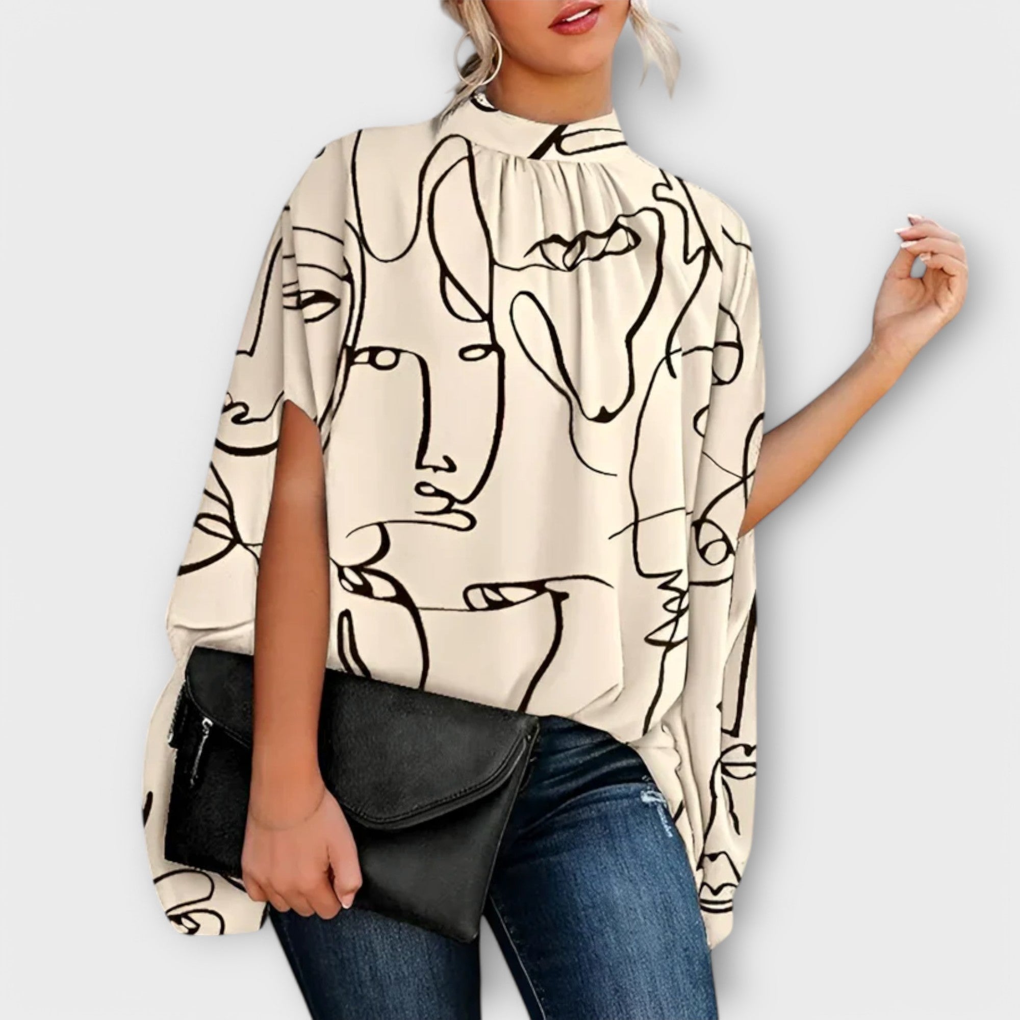 ז'קלין - חולצת ערב רב-תכליתית