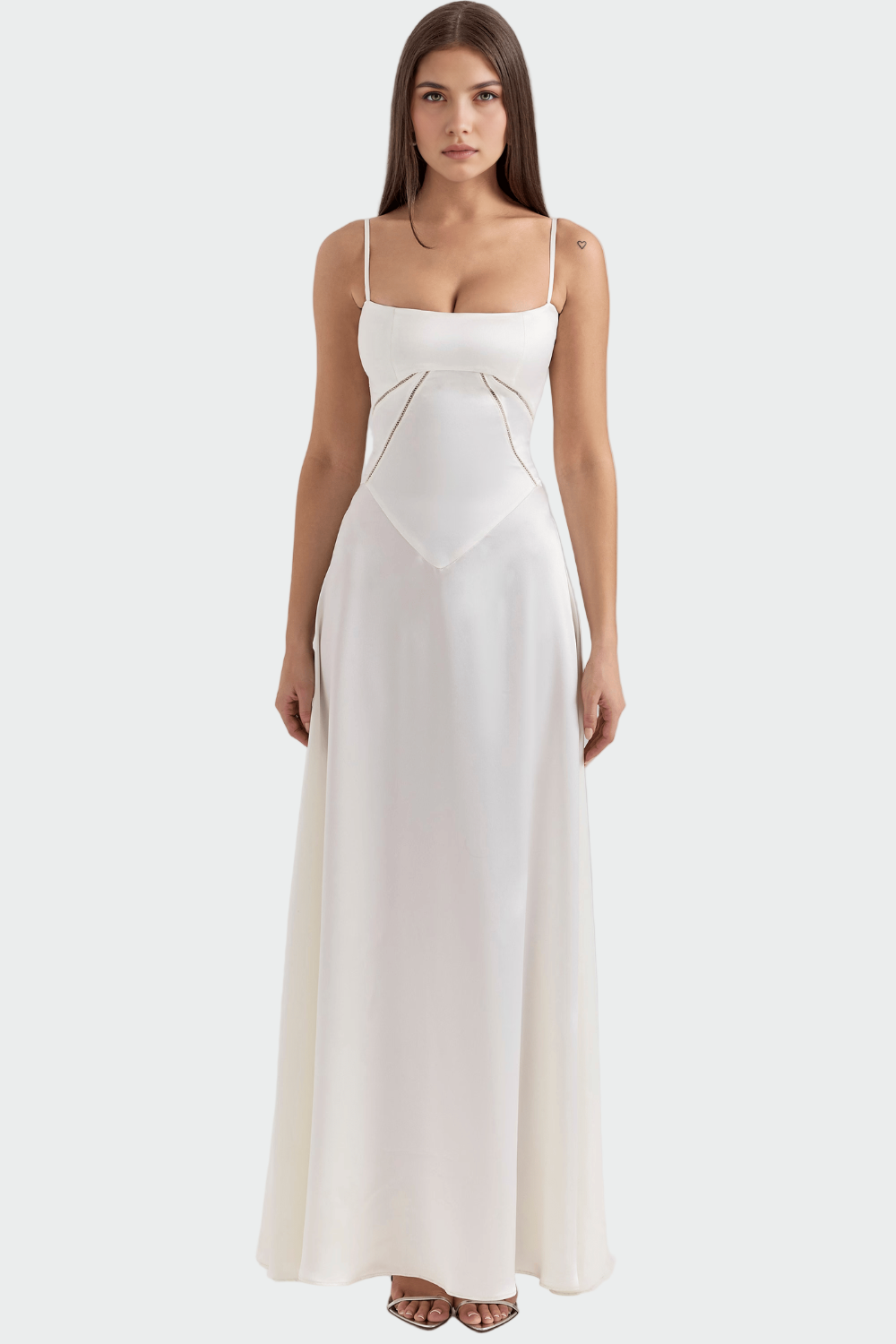 שמלות מקסי סטן עם רצועות דקות