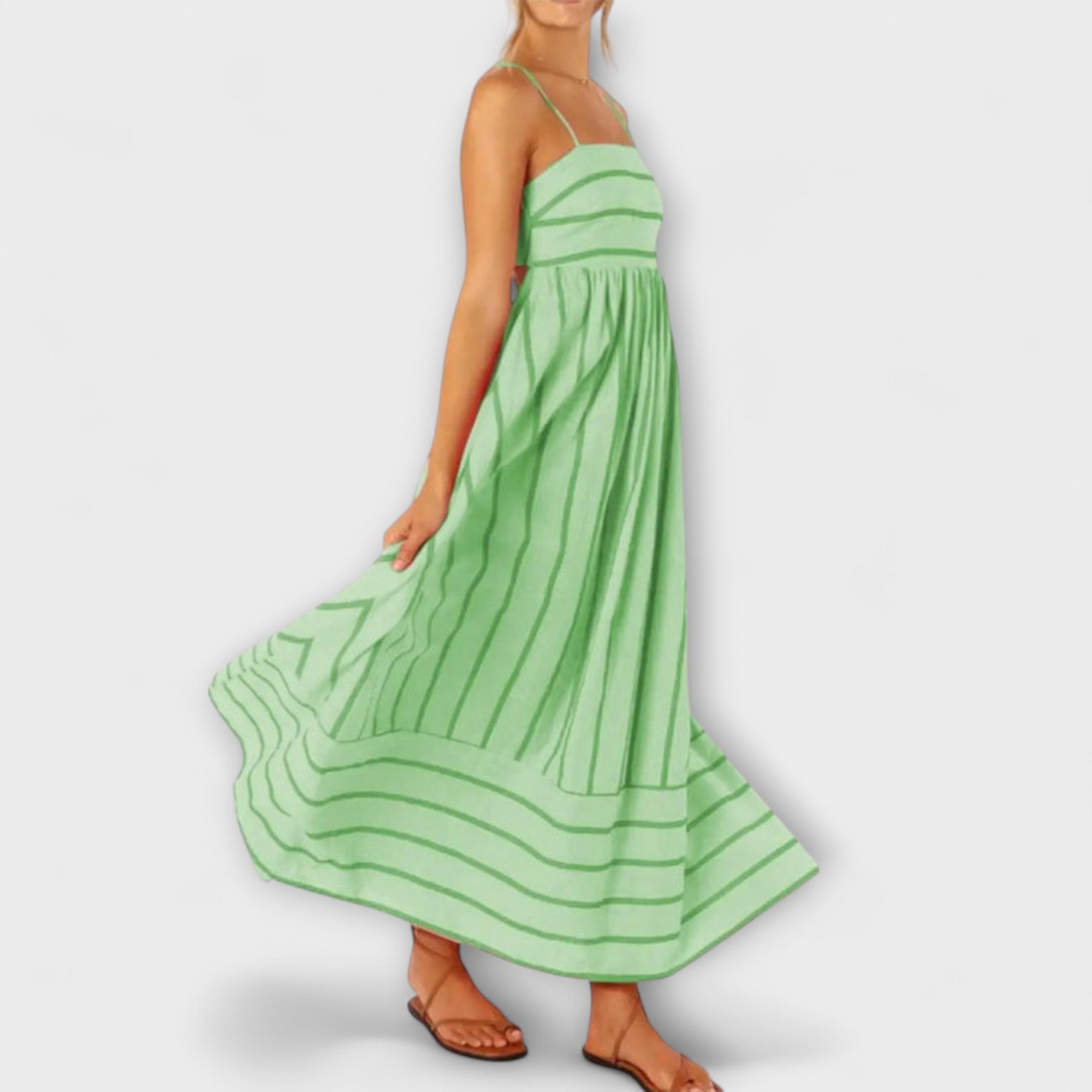 סוויה - שמלת מקסי בבר בלאום