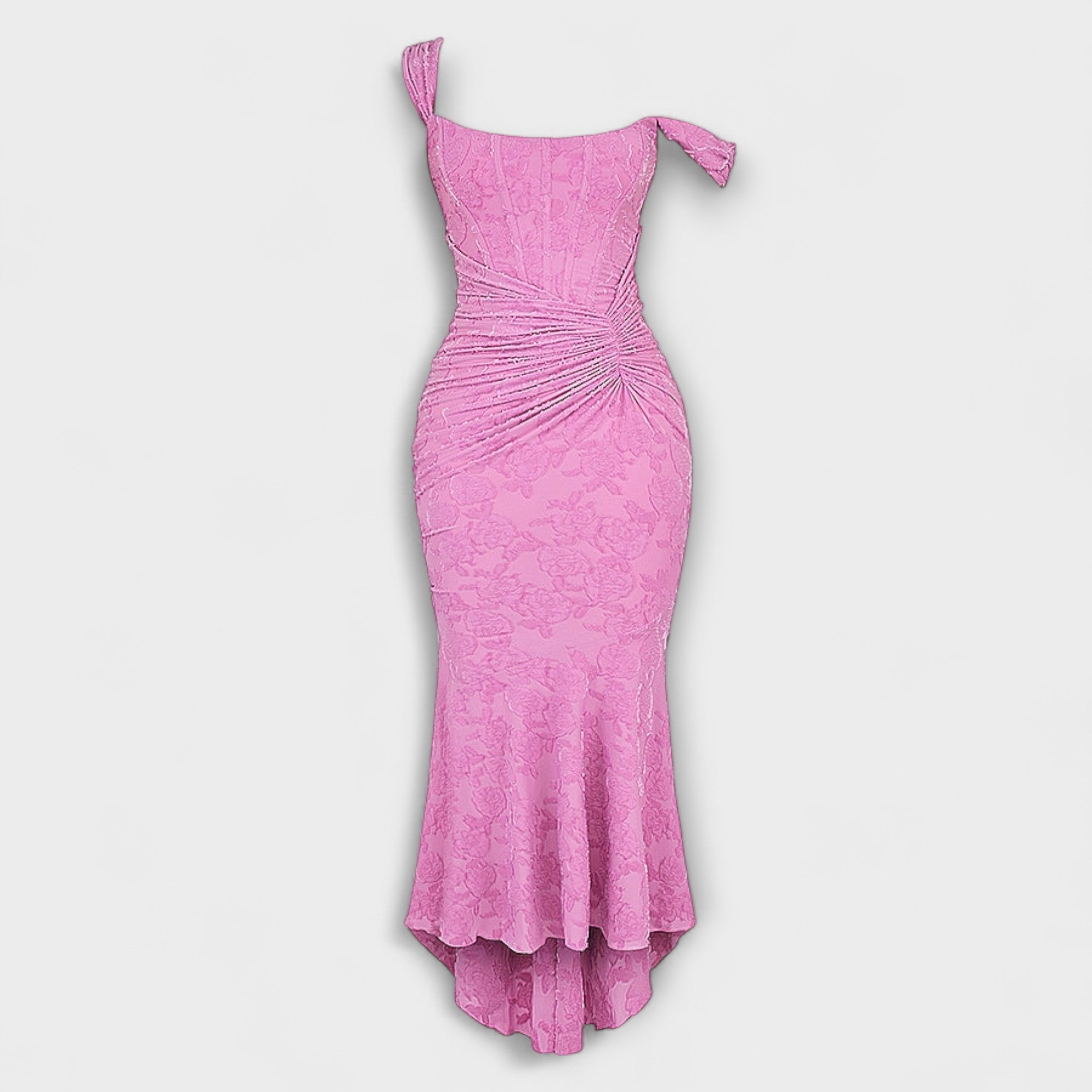 רנסקה - שמלה ארוכה עם קורסה אלגנטית ומרשימה