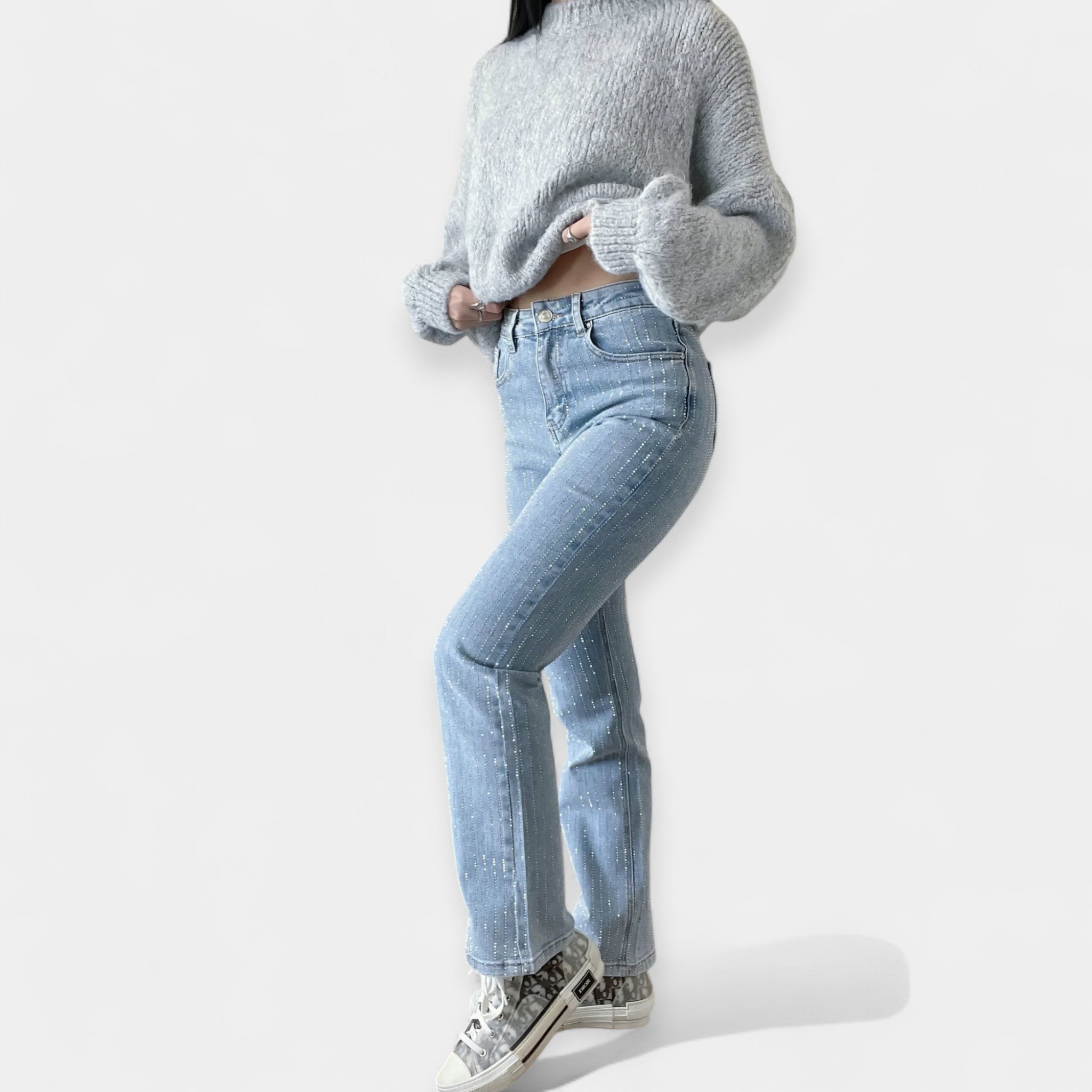 ג'ינס קיץ מבריק