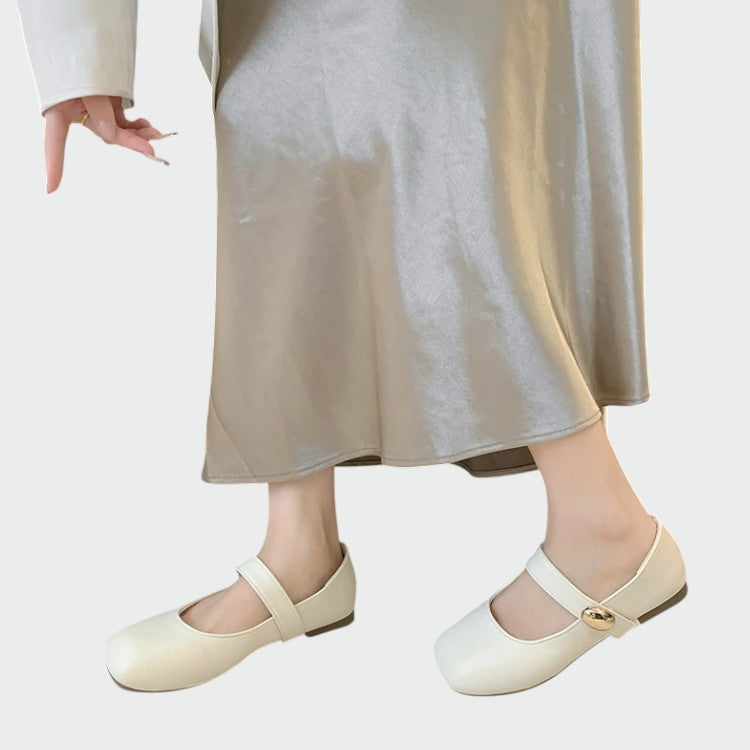 אוליביה - נעלי מרי ג'יין מינימליסטיות