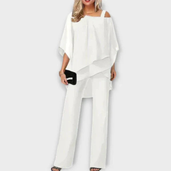 לואיזה – סט ערב משי שיפון