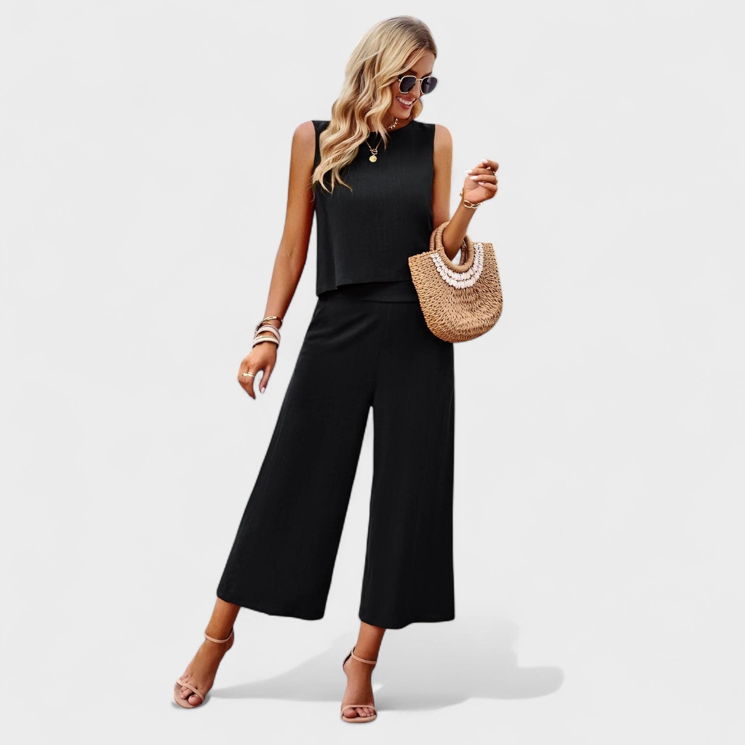 סט פשתן מוניקה