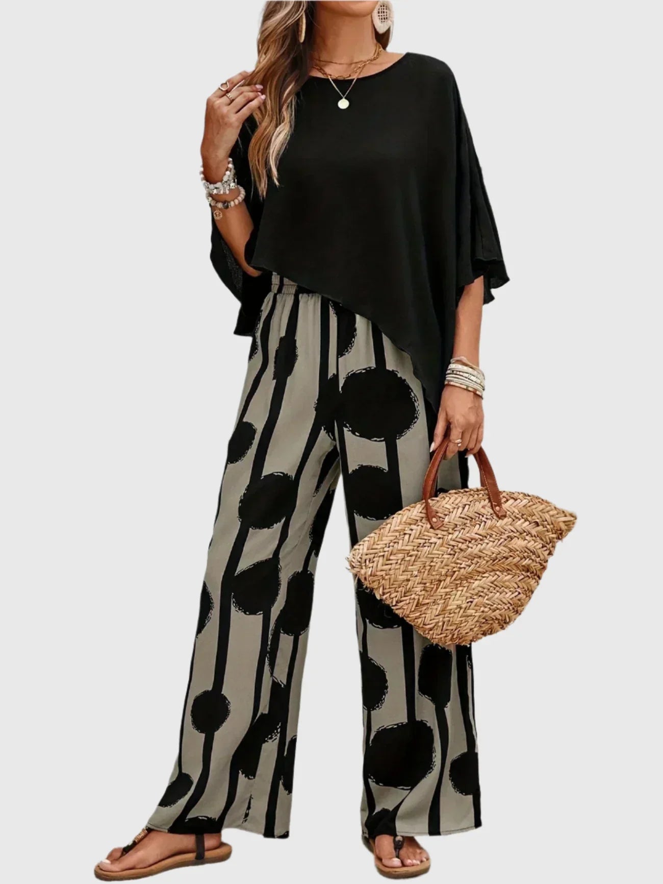 ג'יל - סט שני חלקים עם מותן אלסטית לנוחות מקסימלית