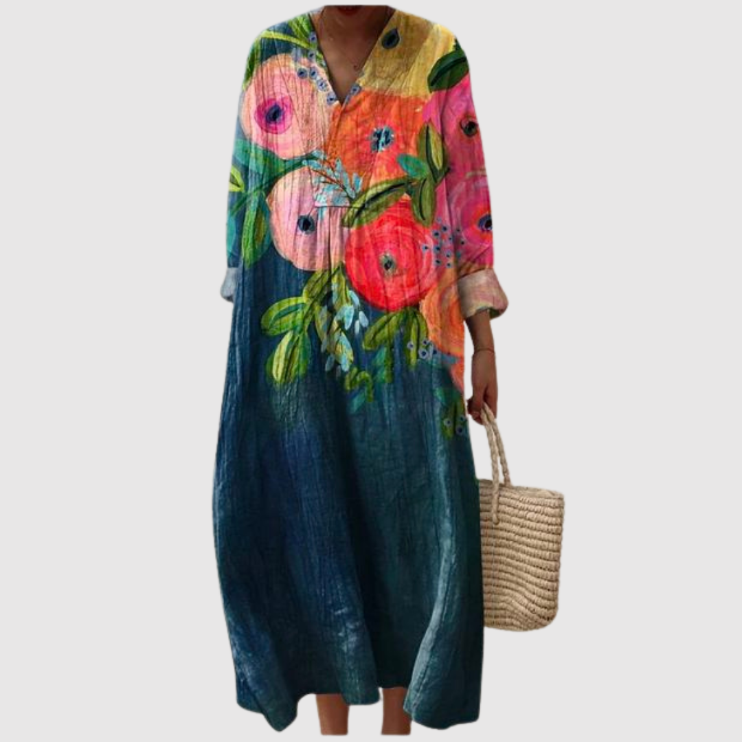 סיגלית - שמלה נוחה