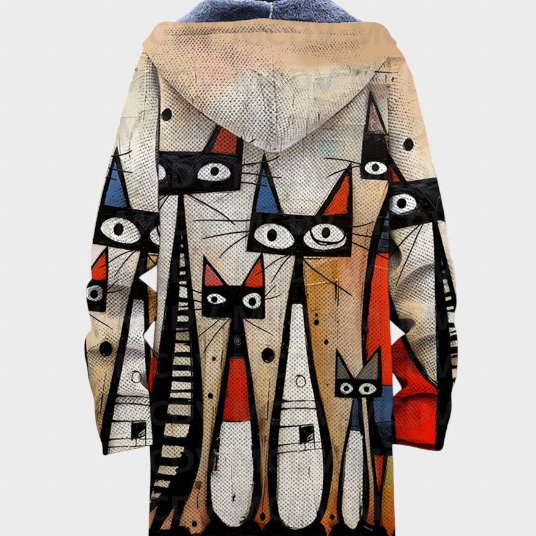 קיארה - קרדיגן יוקרתי בהשראת אמנות