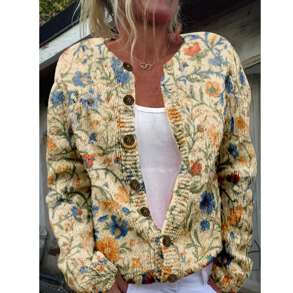 לורטה – סוודר אופנתי עם הדפס