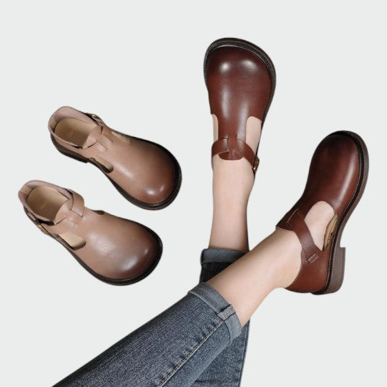 אוליביה - נעלי מרי ג'יין עם T-Bar