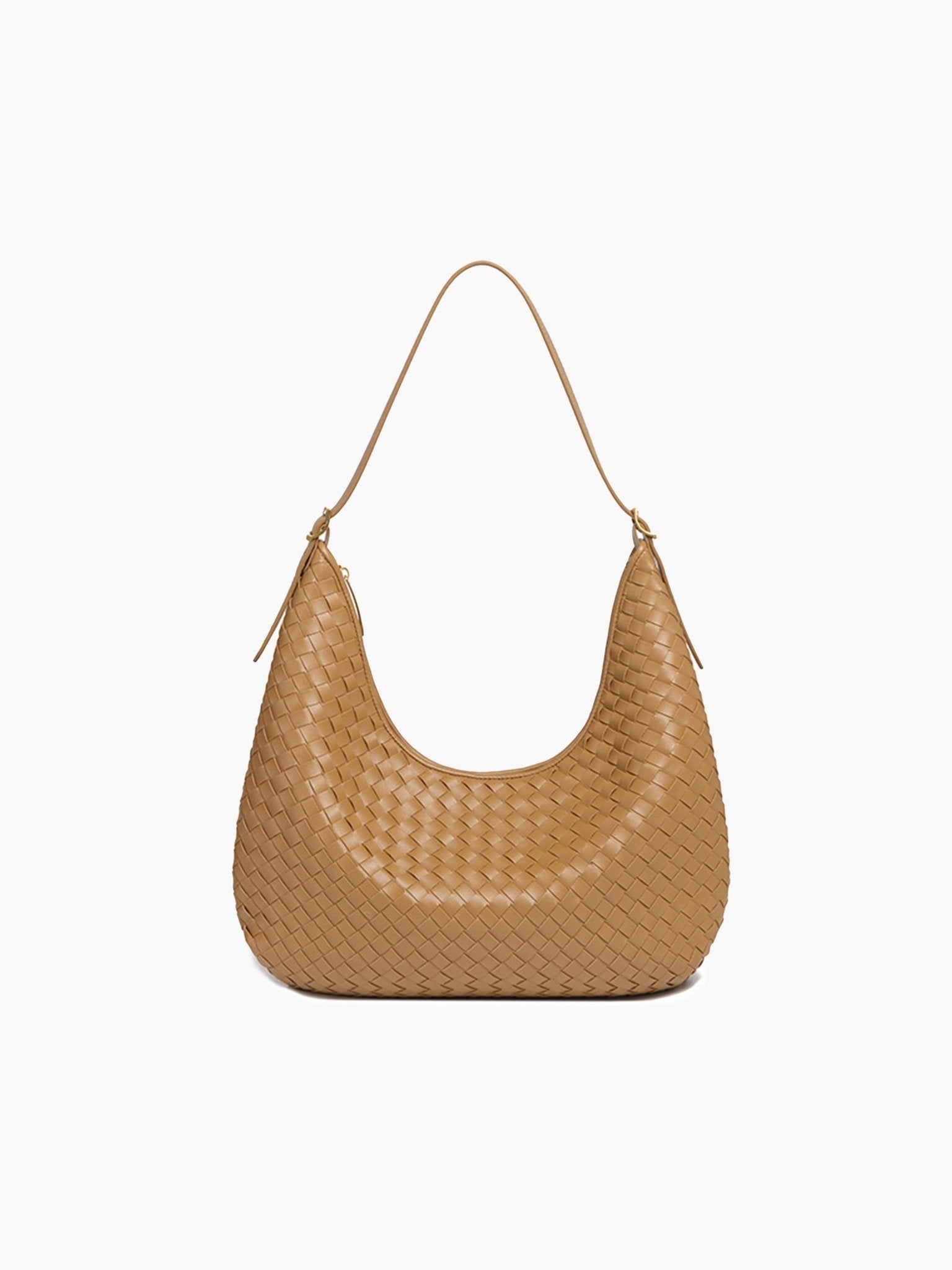 תיק Tote ארוג סקרלט